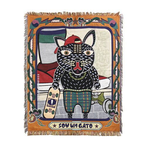 ディテール オアハ スローケット ブラックキャット OAX Throwket Black cat 雑貨 2407
