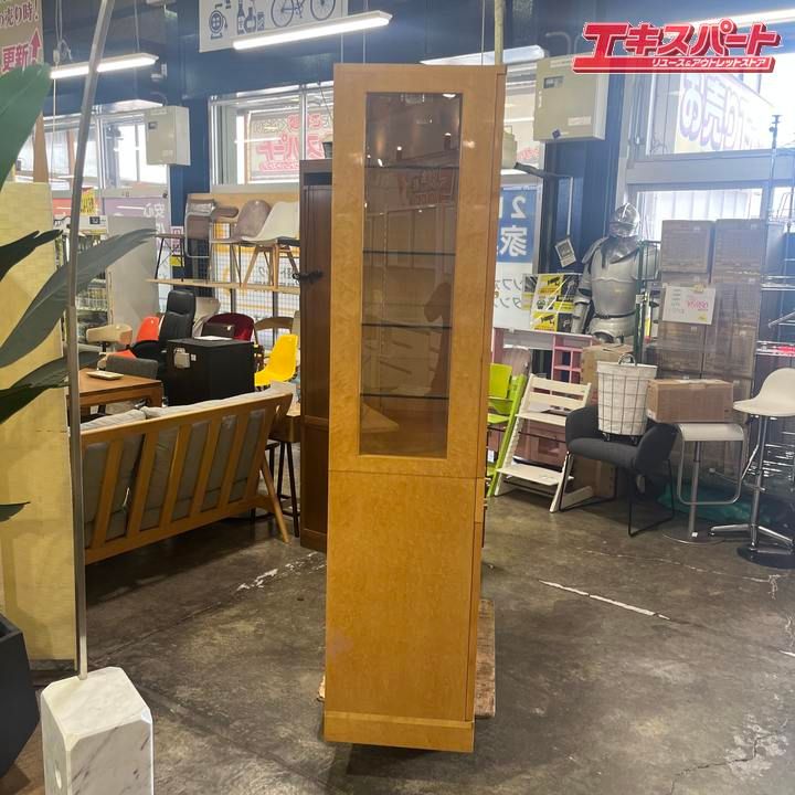 IDC大塚家具 スプレンダー バーズアイメープル キュリオケース