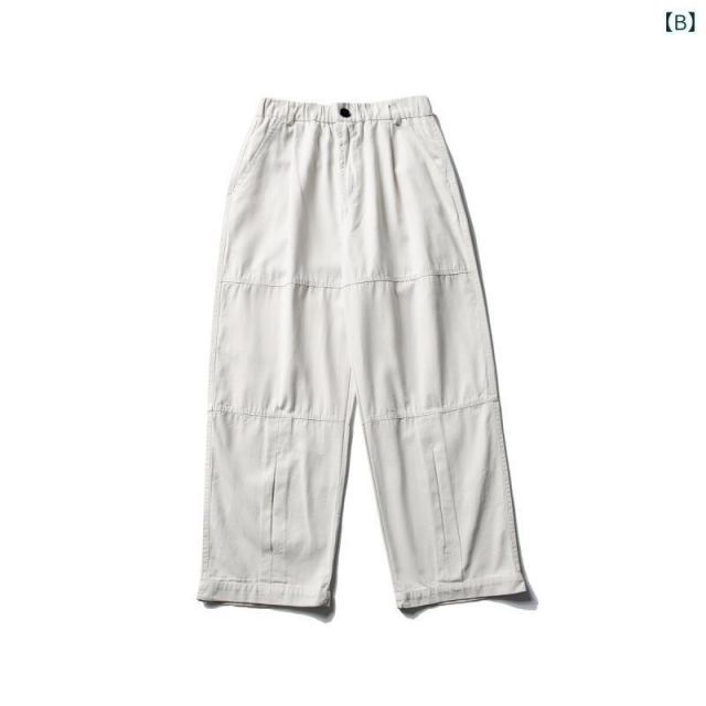  メンズ ファッション 服 用 オシャレ シンプル 大人 かっこいい ストリート 夏コーデ レトロ 綿 ウォッシュ ストレート カジュアル パンツ その他 パンツ