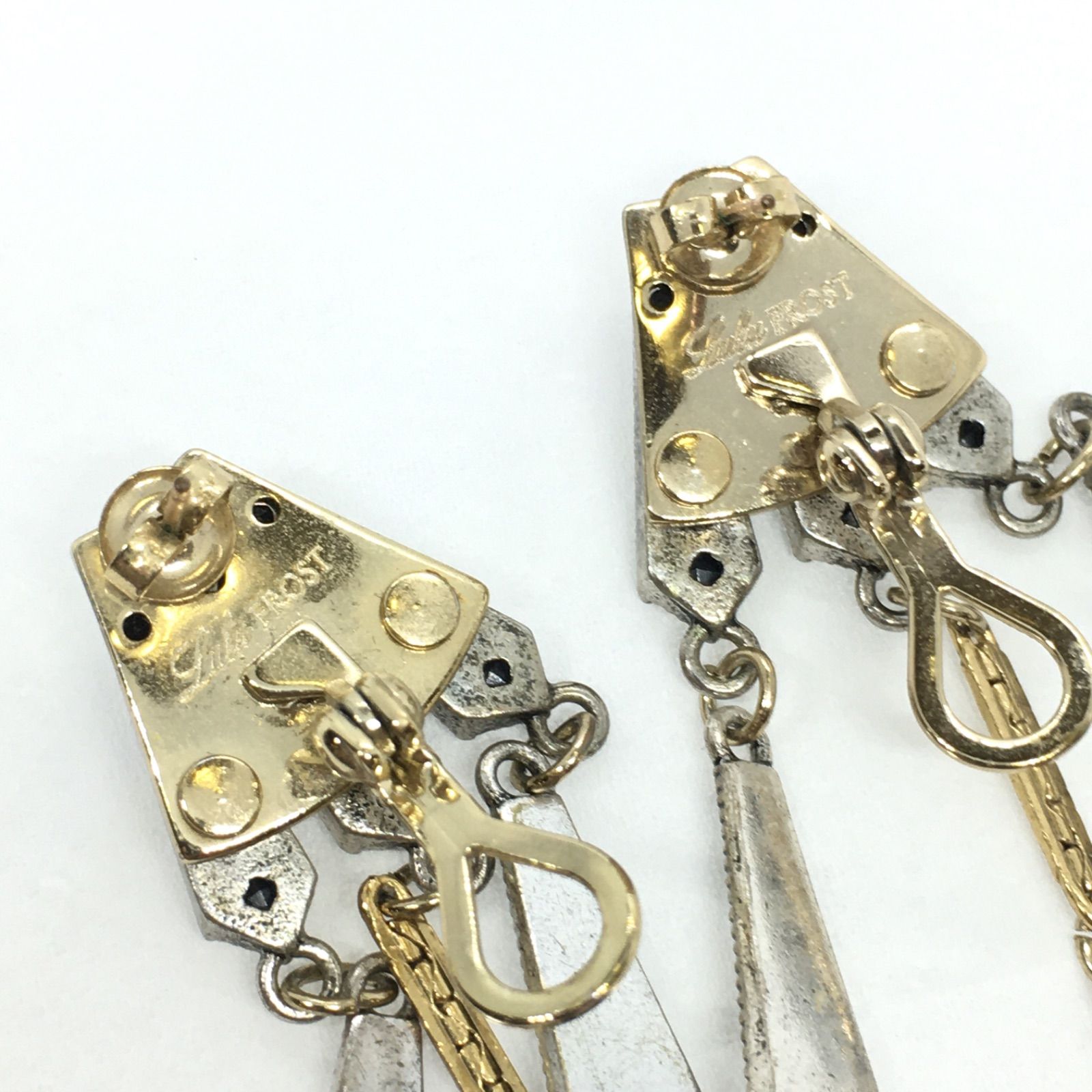 LULU FROST ルルフロスト ビジューイヤリングピアス ゴールド シルバー 