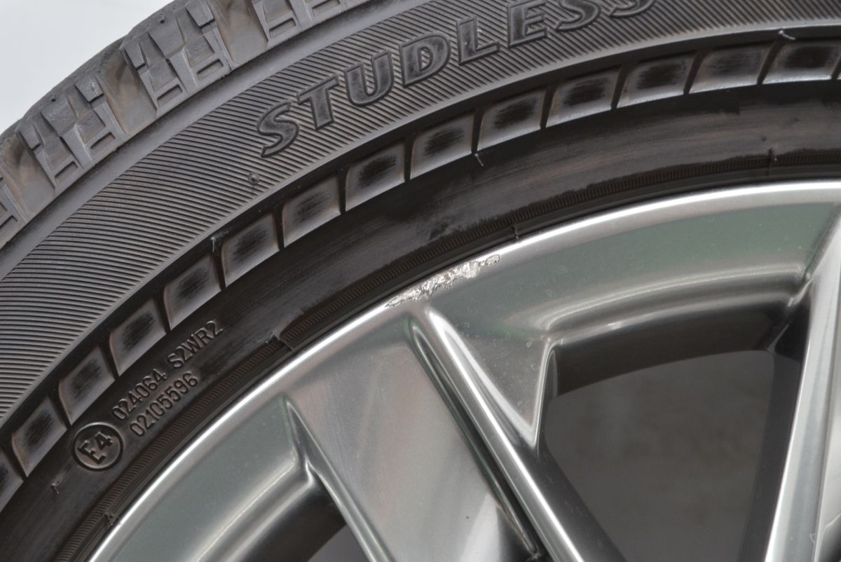 超バリ溝】レクサス LS500 バージョンL 純正 19in 8J +25 PCD120