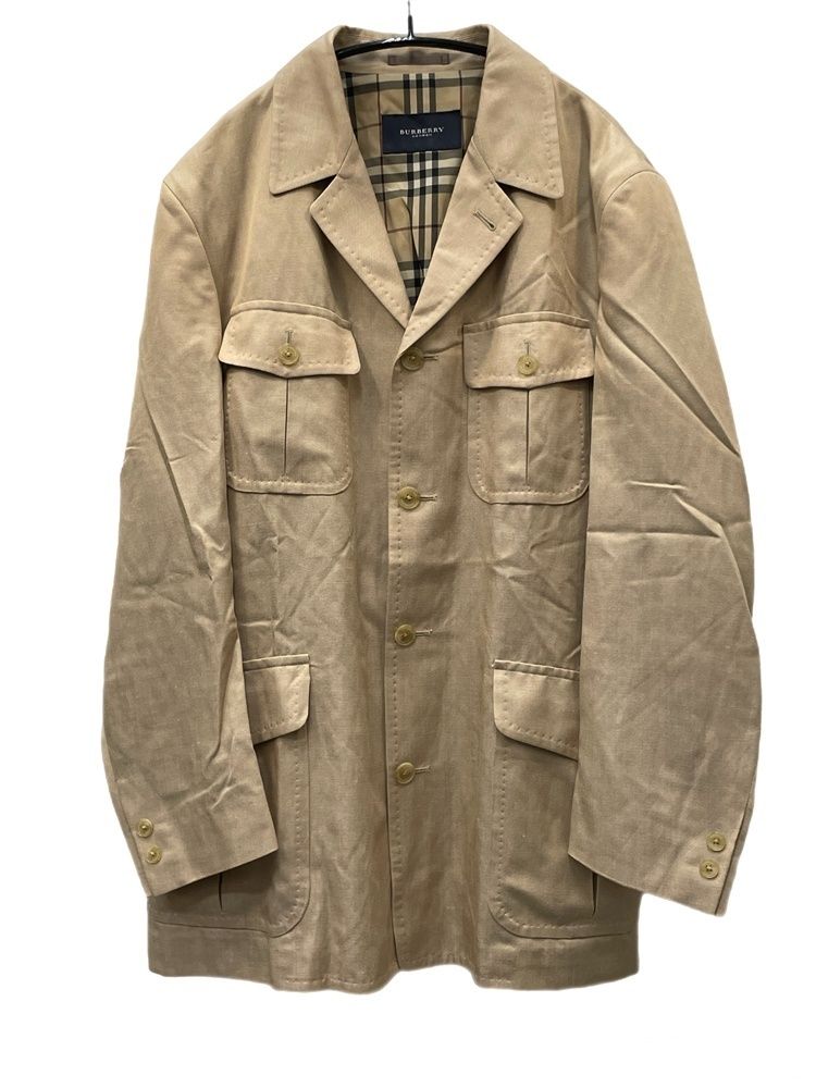 バーバリーロンドン BURBERRY LONDON シルク混 サファリ