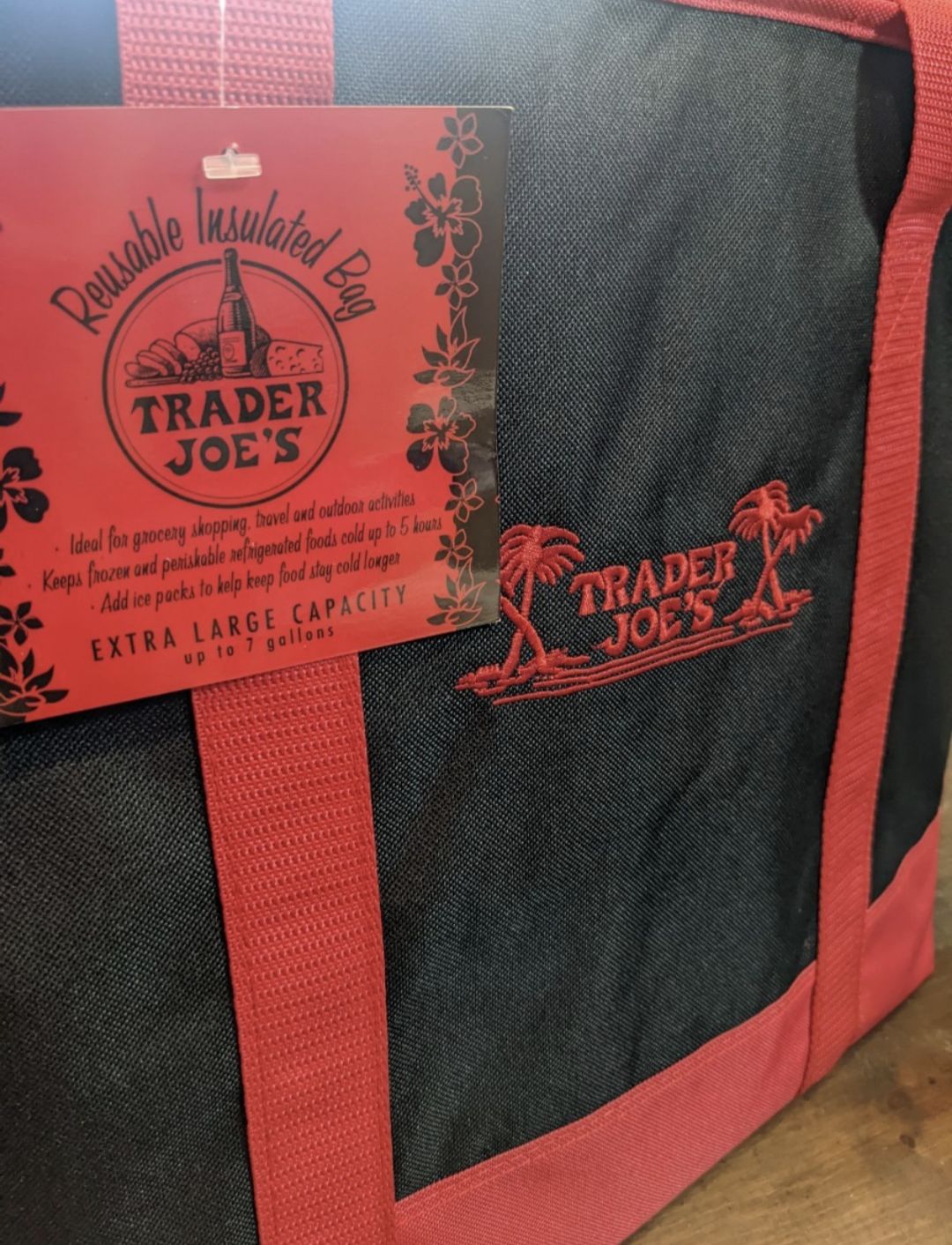 安定の人気!!TRADER JOE''S トレーダージョーズ 保冷バック エコバッグ