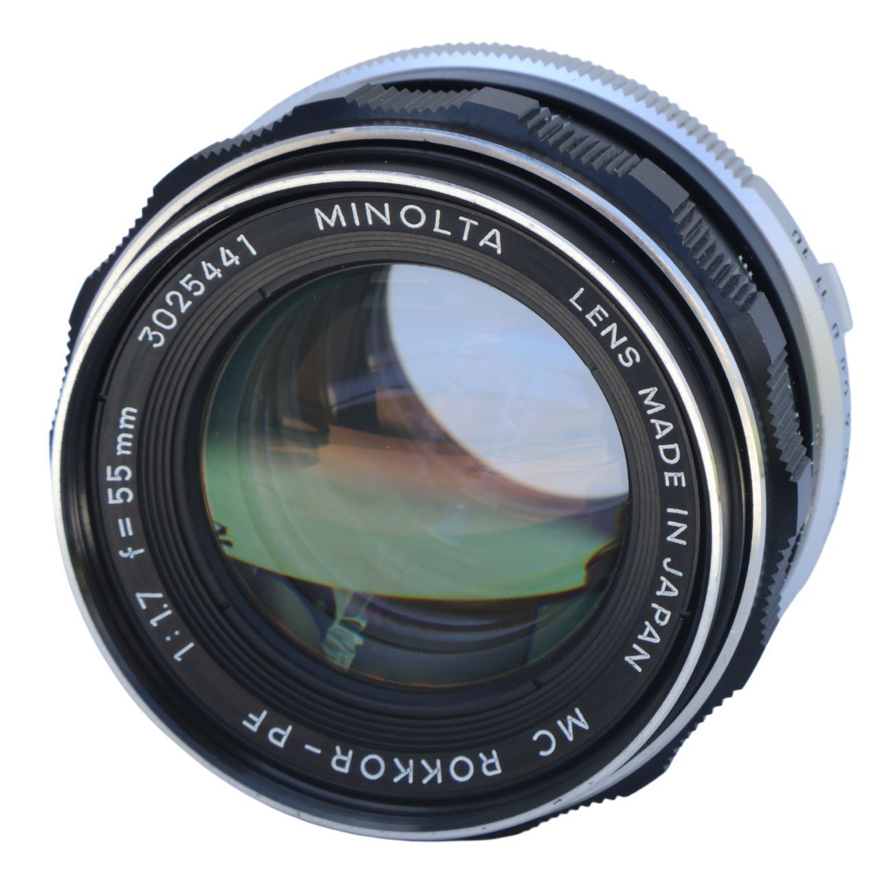 MINOLTA SRT101 + MC Rokkor-PF 1:1.7mm 55mm 整備済