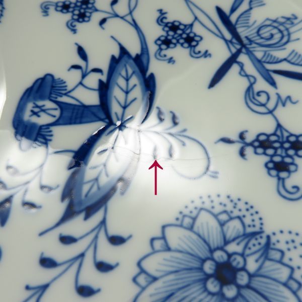 マイセン ブルーオニオン 三日月プレート&プレートセット 【公式通販】