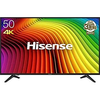 中古】 ハイセンス Hisense 50V型 4K対応液晶テレビ -外付けHDD録画 