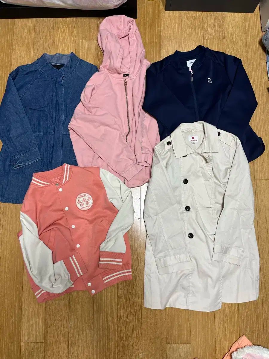 送料無料 女の子 140サイズ 春 秋 外着 まとめ売り