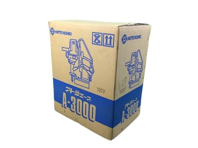 NITTO KOHKI 日東工器 100V 12mm アトラエース ATRA ACE A-3000 磁気ボール盤 軽量汎用手動タイプ