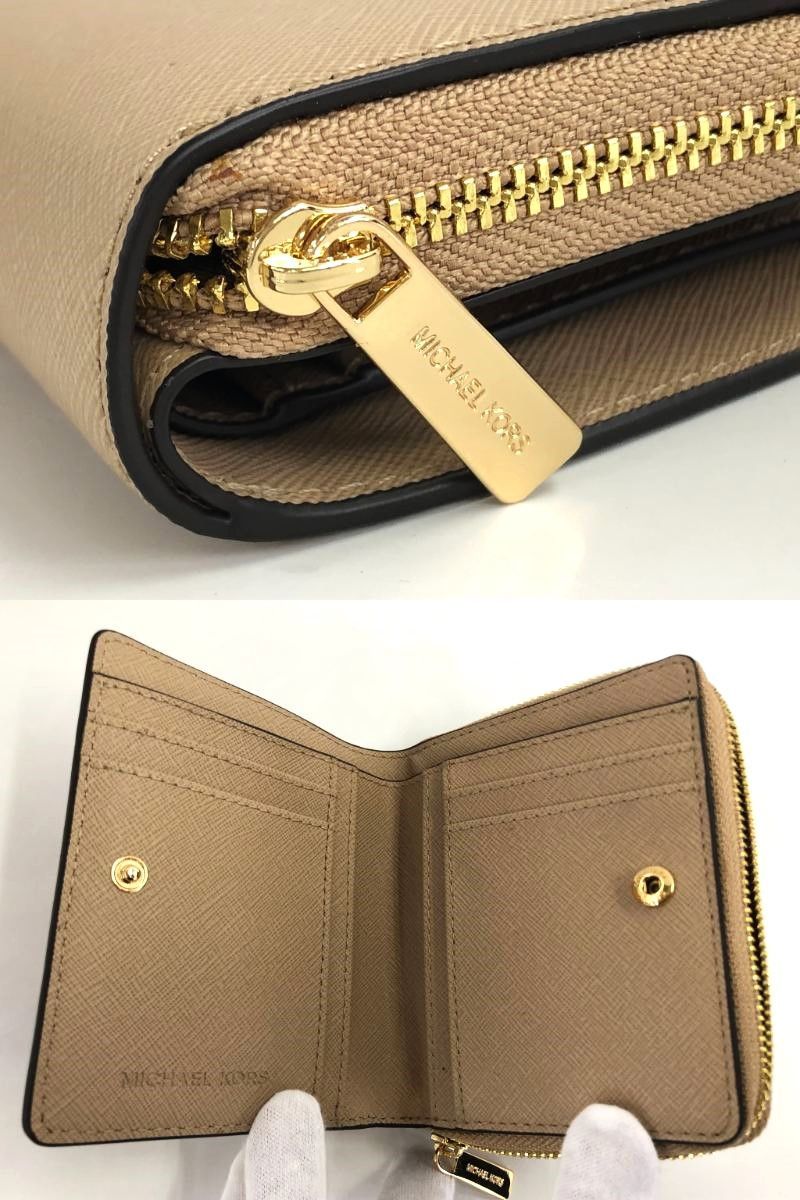 未使用 MICHAEL KORS マイケルコース 2つ折り財布 - メルカリ