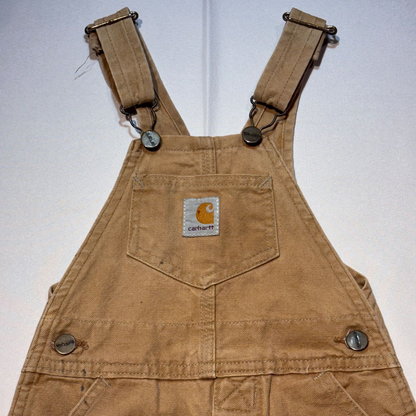carhartt カーハート ダブルニー Vintage キッズ オーバーオール オールシーズン 男の子 女の子