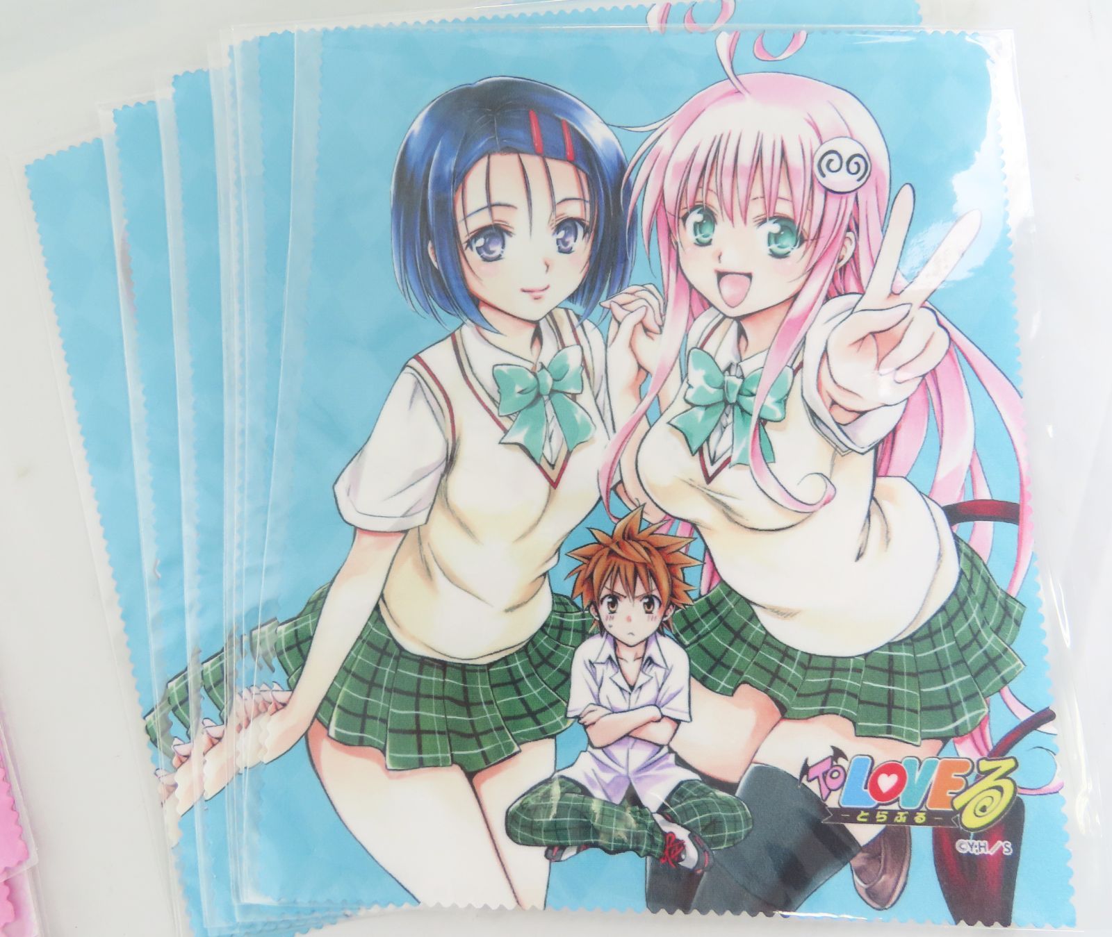 ToLoveる 15周年記念原画展 グッズ アクリルキーホルダー3種
