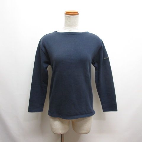 セントジェームス　　NAVY OUESSANT 2025 FW NEW COLOR ・NAVY/NOIR（ネイビー/黒） ・NOIR