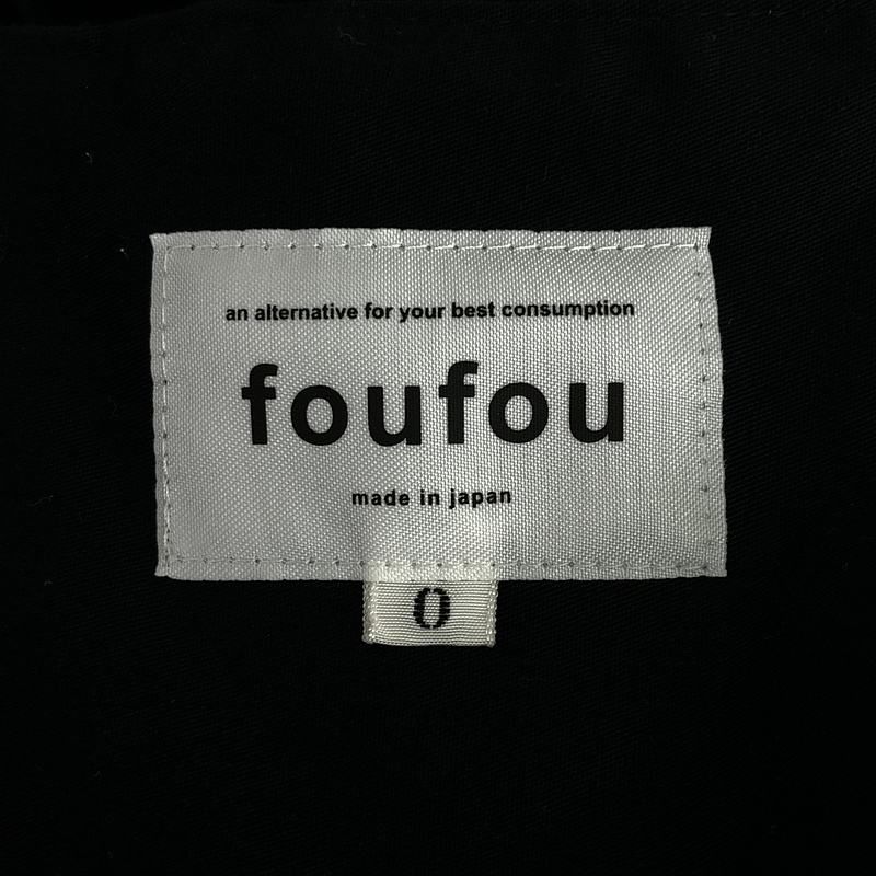 foufou THE DRESS #42 ギャザーキャミソールワンピース カテゴリー