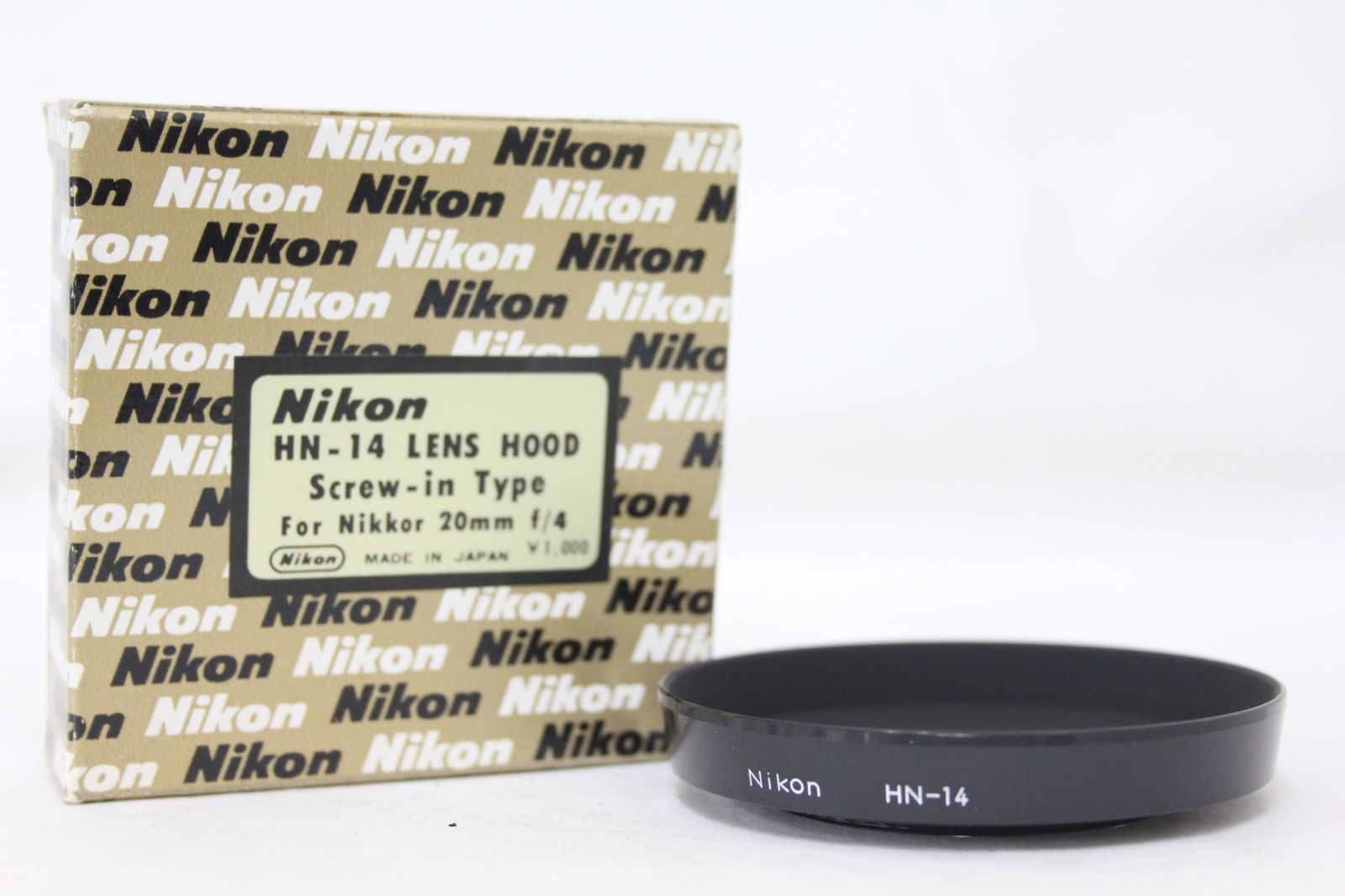 返品保証 元 き ニコン Nikon HN-14 For 20mm F4 スクリューインフード M4722