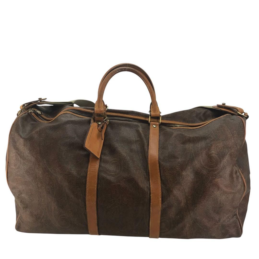 ETRO エトロ ボストンバッグ 旅行カバン ペイズリー イタリア製 ETRO エトロ ペイズリー柄 ミニボストンバッグ イタリア製 USED - SOTA