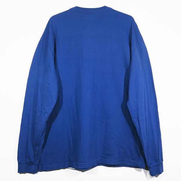 NEIGHBORHOOD ネイバーフッド 23SS SULFUR DYE CREWNECK LS 231OKNH-CSM03 サルファー ダイ クルーネック ロングスリーブ Tシャツ ネイビー ロンT 長袖 カットソー