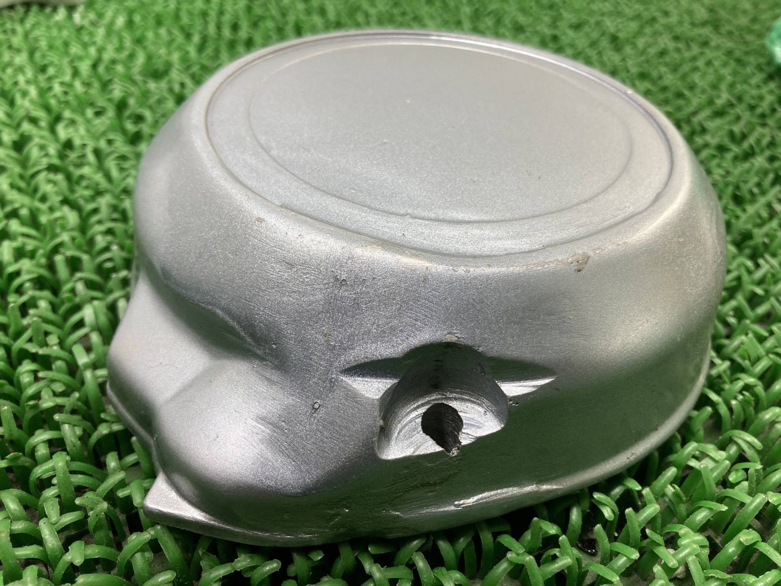 育つ GSX1100Sカタナ エンジンカバー 492 スズキ 純正 バイク 部品 GU76A 刀 KATANA ポイントカバー 修復素材に 車検 Genuine kL