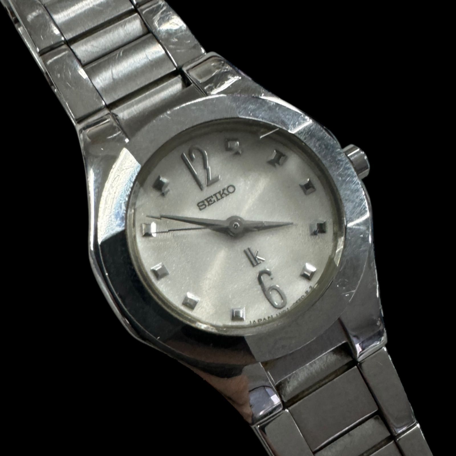 新品電池稼働 良品 SEIKO セイコー ルキア LUKIA カットガラス 