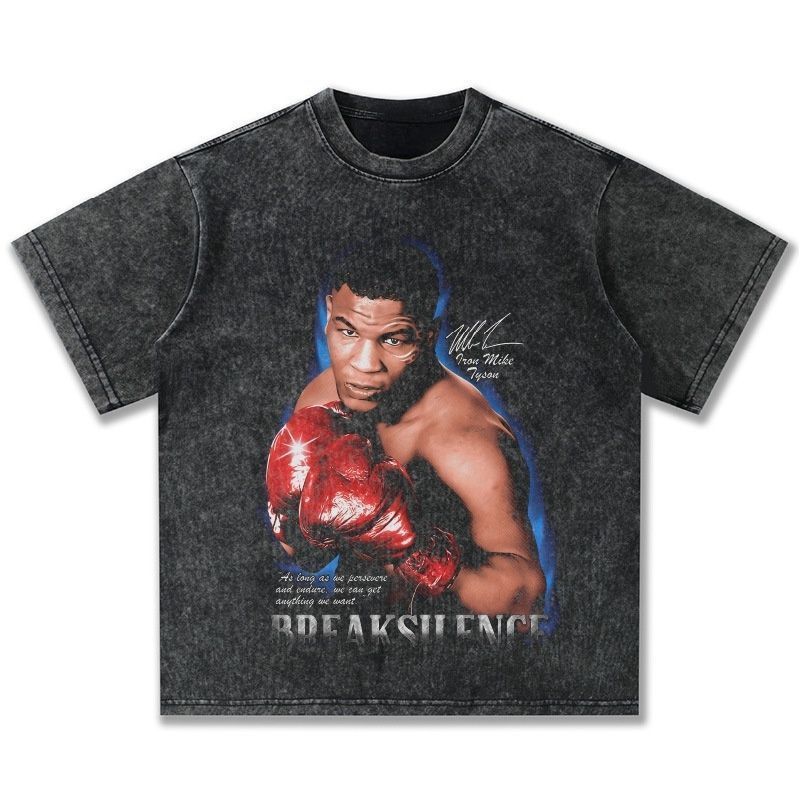 激レア90'S当時物 MIKE TYSON ロンTシャツ ヴィンテージ XL