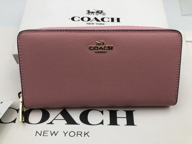 コーチ COACH 長財布 財布 シグネチャー アコーディオンラウンドジップウォレット財布 新品 a217C