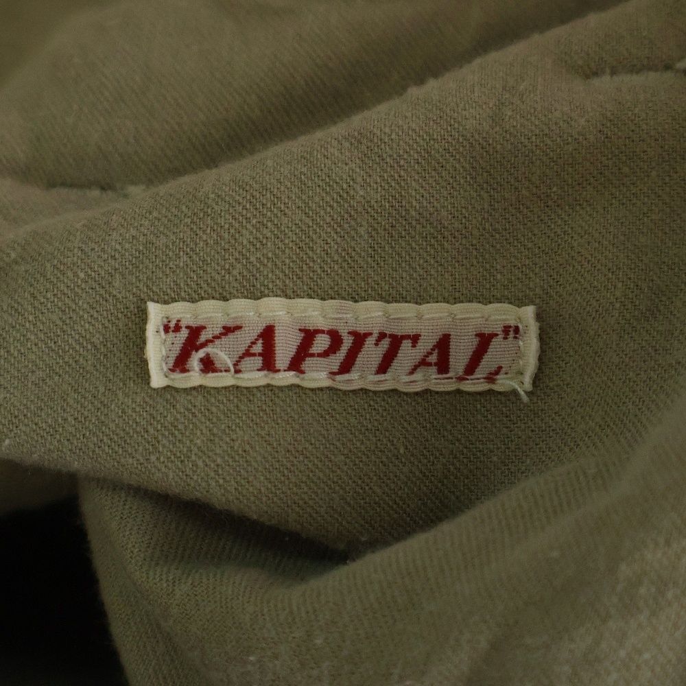 KAPITAL　キャピタル　袴　スカート KAPITAL (キャピタル) 袴 コットンツイル ギャザー スカート