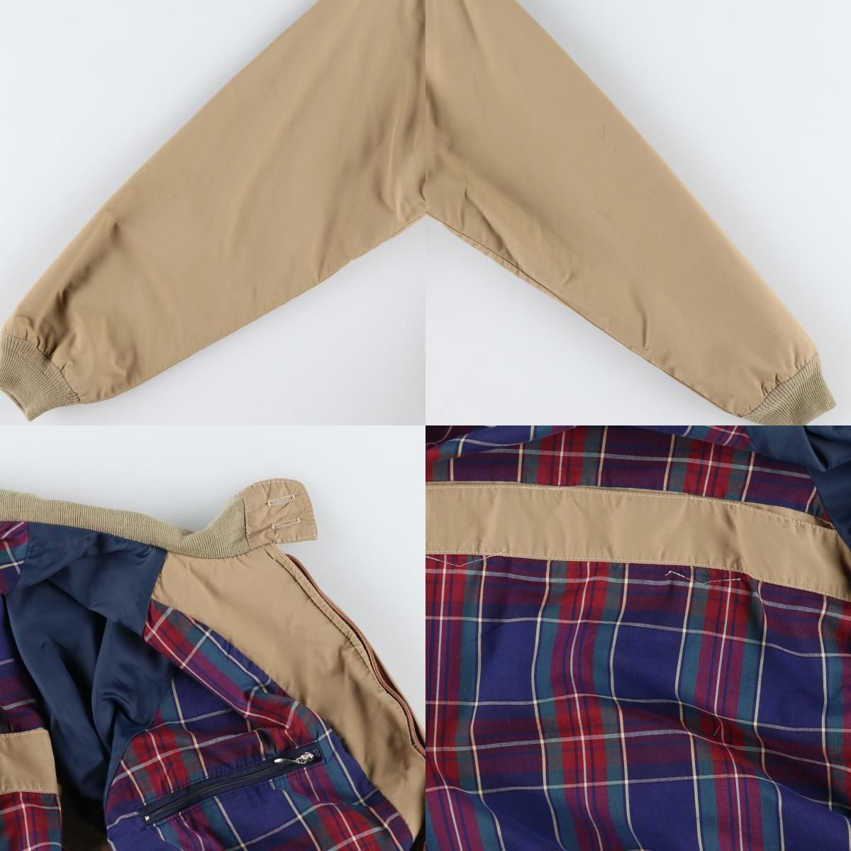 古着 80年代 エルエルビーン L.L.Bean ハリントンジャケット スイング 