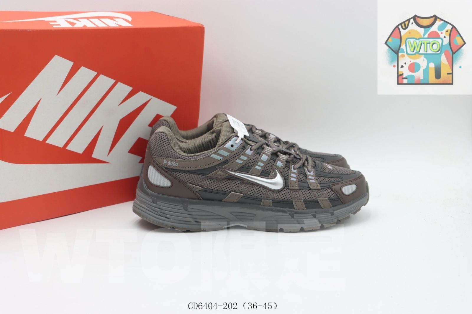 今日WTO】ナイキ Nike ランニングシューズ CD6404-202 褐色-WTO