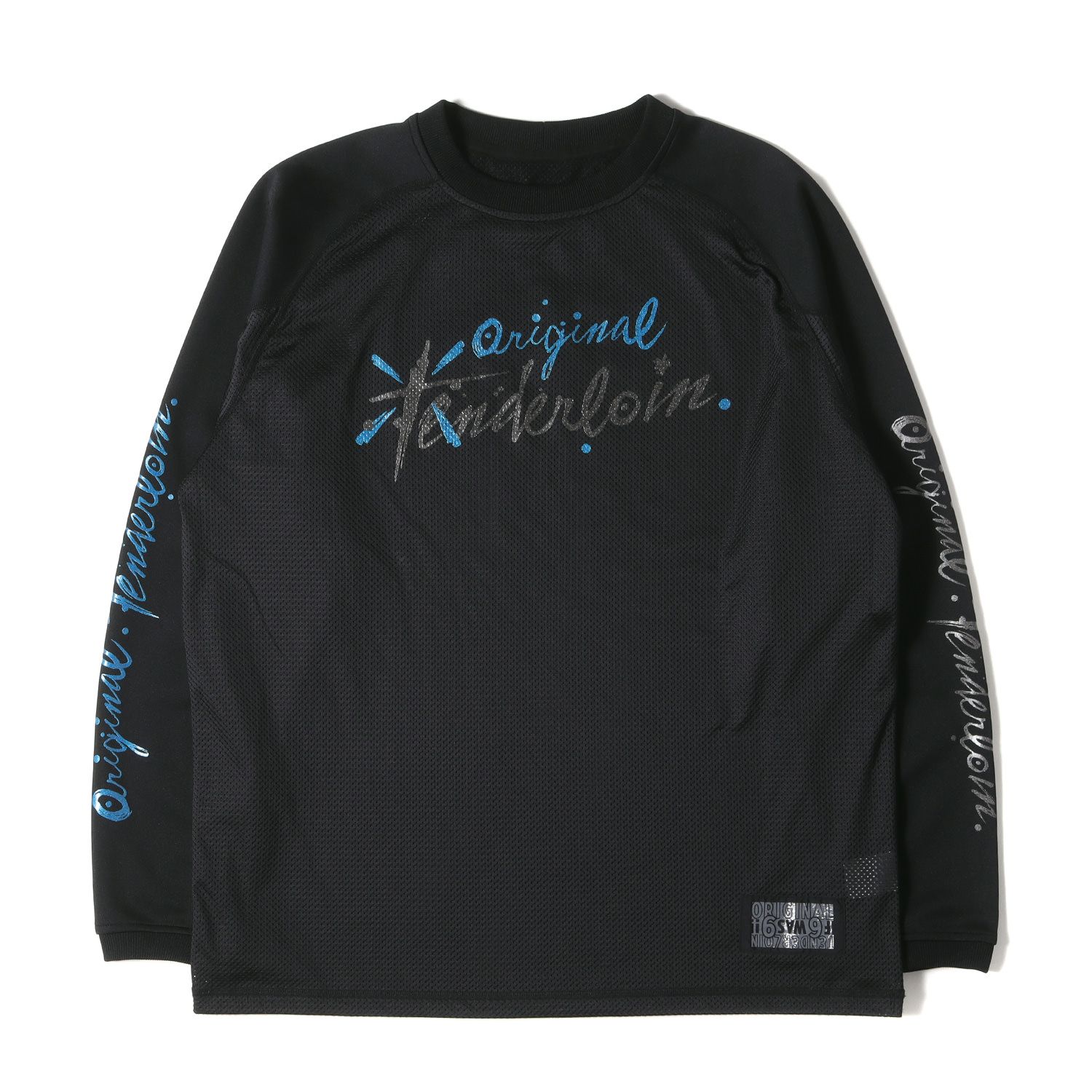 テンダーロインの ブラック ロングスリーブジャージ テンダーロインの ブラック ロングスリーブジャージ テンダーロインの