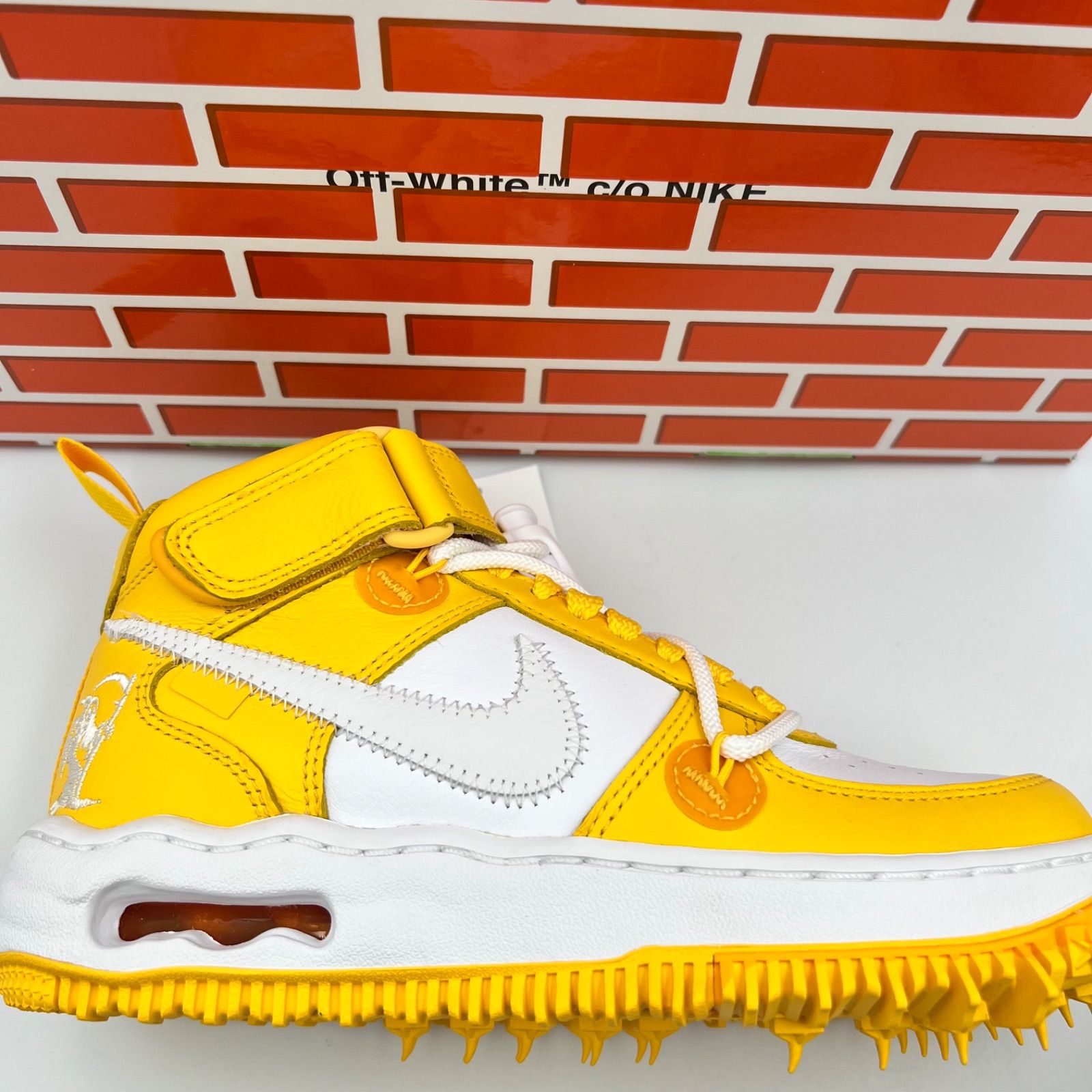 新品 23㎝ Off-White × Nike Air Force 1 Mid SP LTHR 