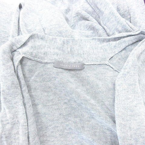 theory 「theory 」 長袖ニット S グレー レディース : ZOZOTOWN