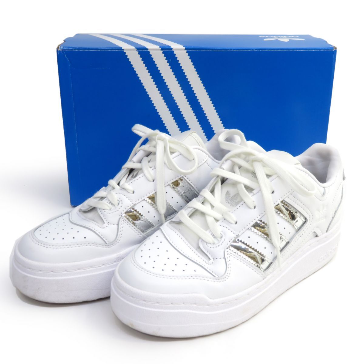 adidas アディダス FORUM XLG W SNIDEL フォーラム ID0980 US8/25cm 箱有 ※中古