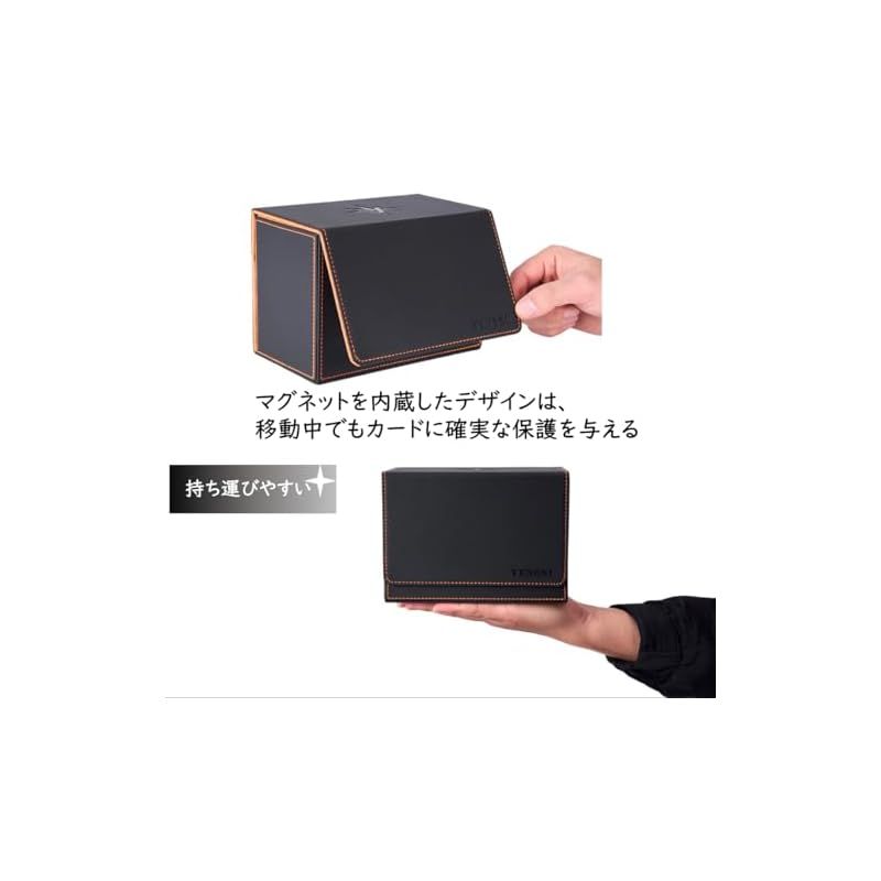 Venssu デッキケース トレカケース カードディスプレイウィンドウ