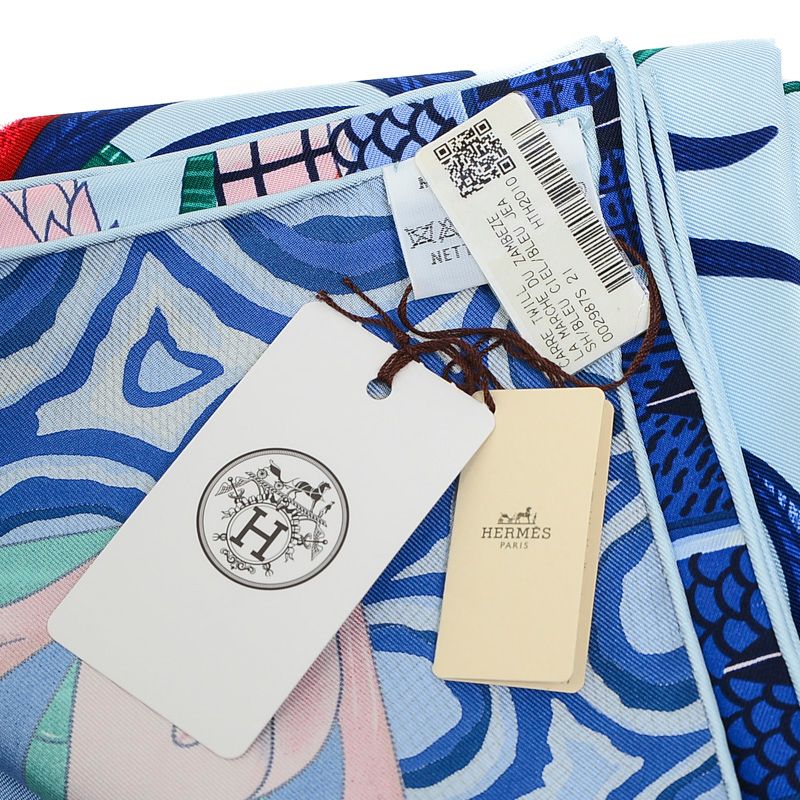 エルメス カレ90 スカーフ ザンベジ川の行進 LA MARCH DU ZAMB - メルカリ