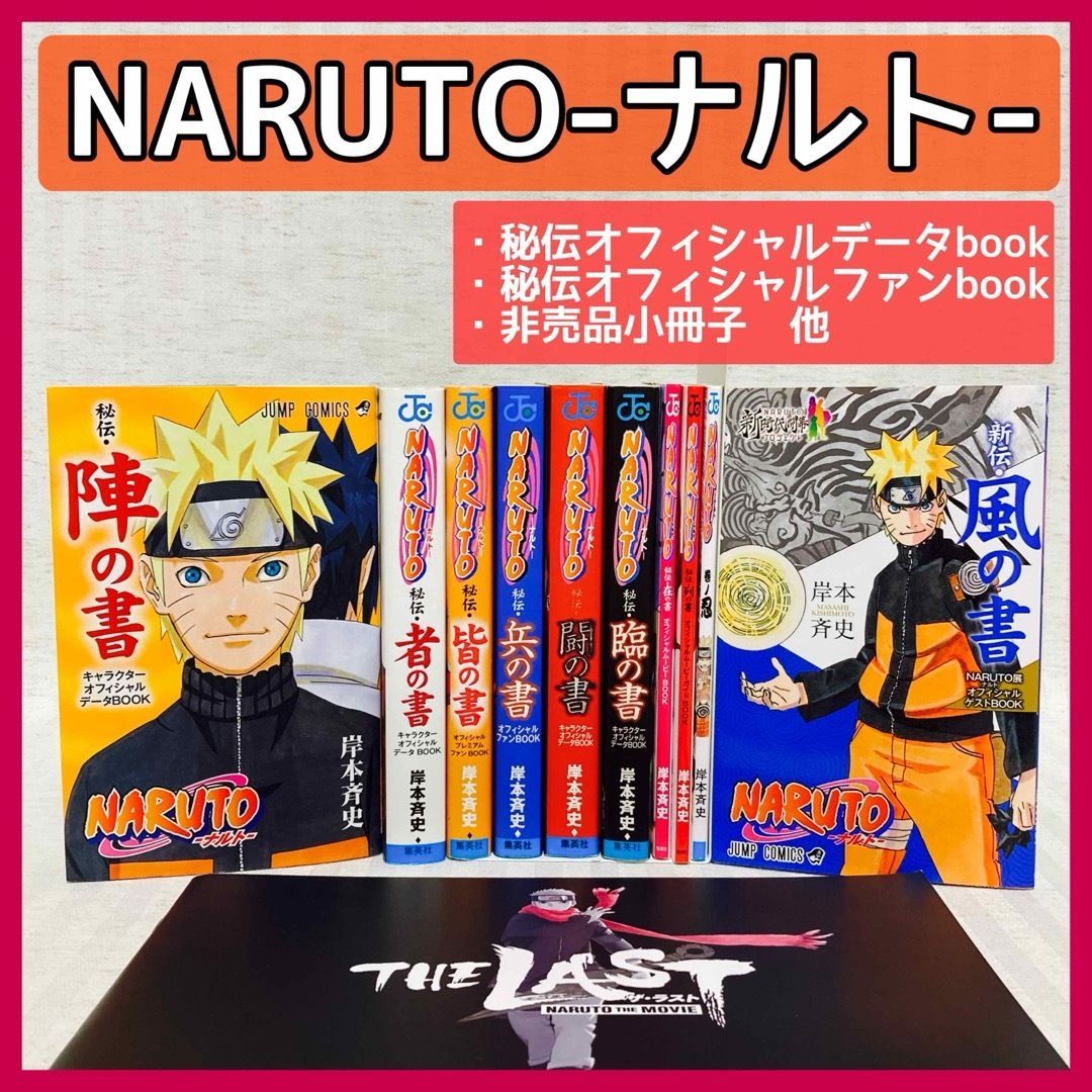 綴じ込み付録付き】NARUTO ナルト 秘伝 キャラクターオフィシャル