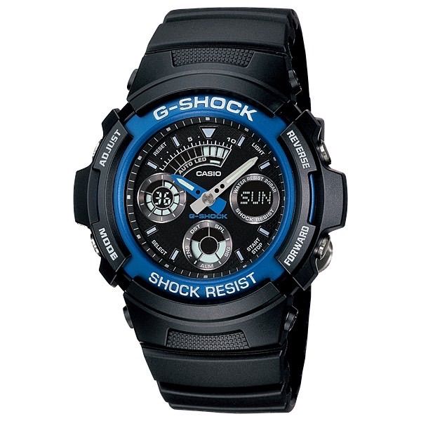 電池交換済】G-SHOCK アナログデジタル ベーシック AW-591-2AJF - メルカリ