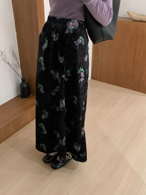 厚手スカート 秋冬 (T)