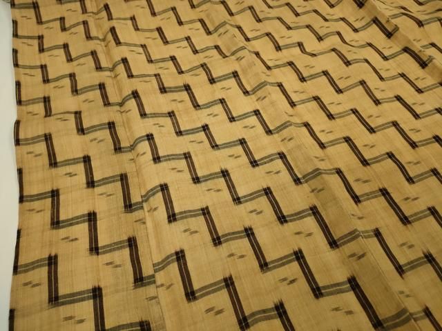 平和屋本店□極上 夏物 芭蕉布 手積み芭蕉糸100％ 逸品 未使用