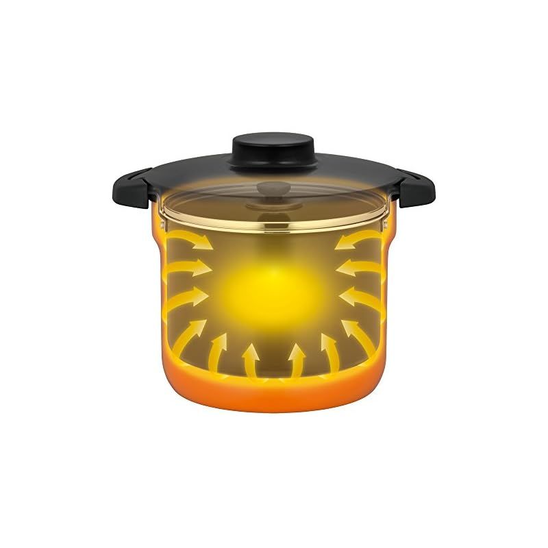 サーモス 真空保温調理器 シャトルシェフ 4.3L (4~6人用) オレンジ