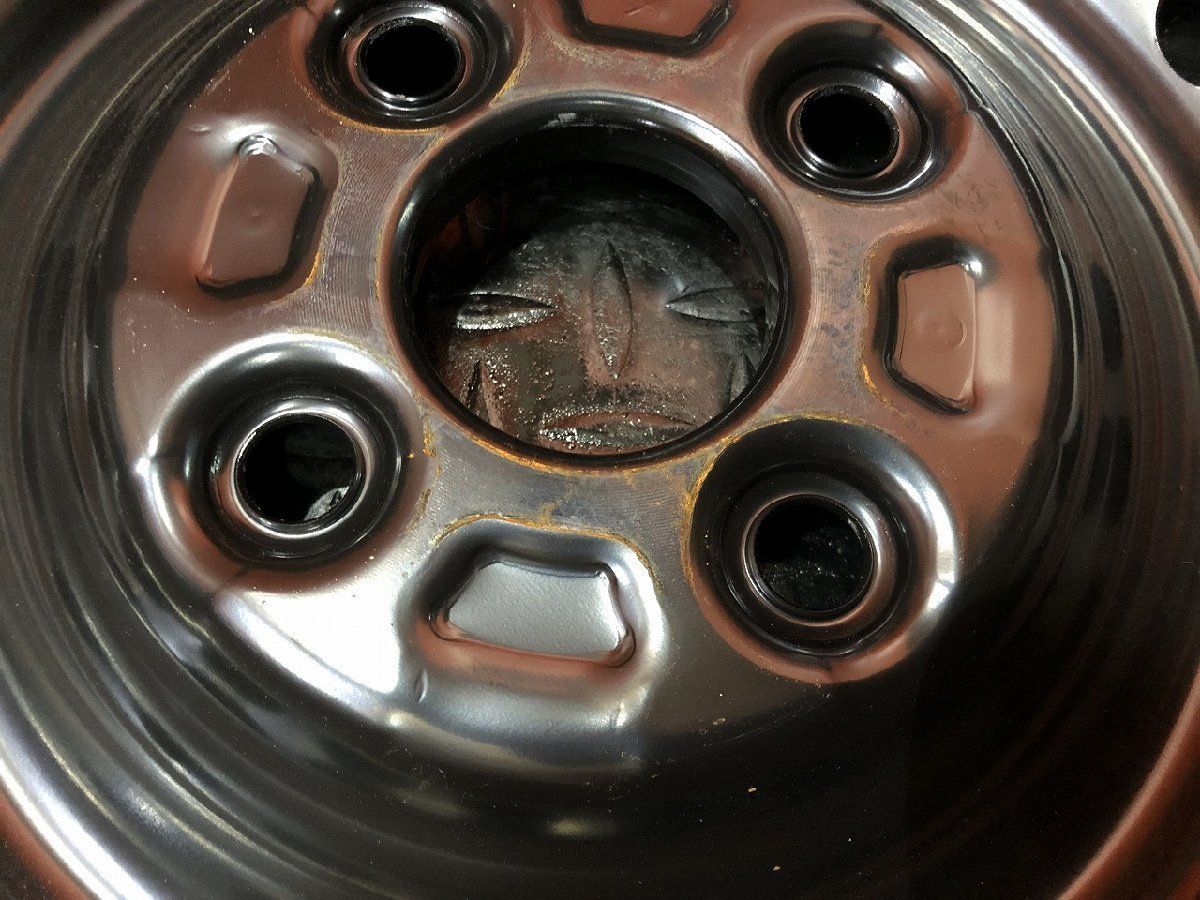 新車外し】ダイハツ ムーヴキャンバス キャンパス 純正ホイール 純正