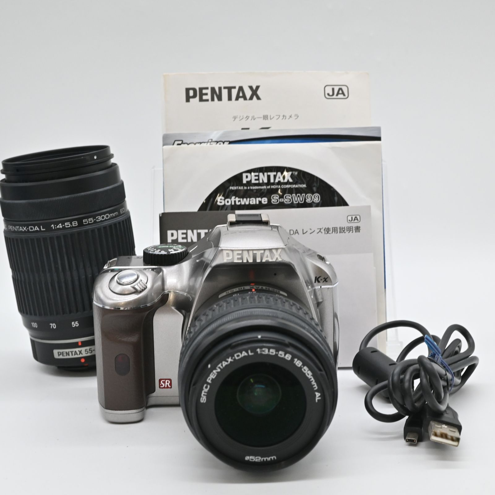 PENTAX K-X ホワイト デジタル一眼レフカメラ セット 良品】PENTAX ペンタックス デジタル一眼レフカメラ K-x レンズ