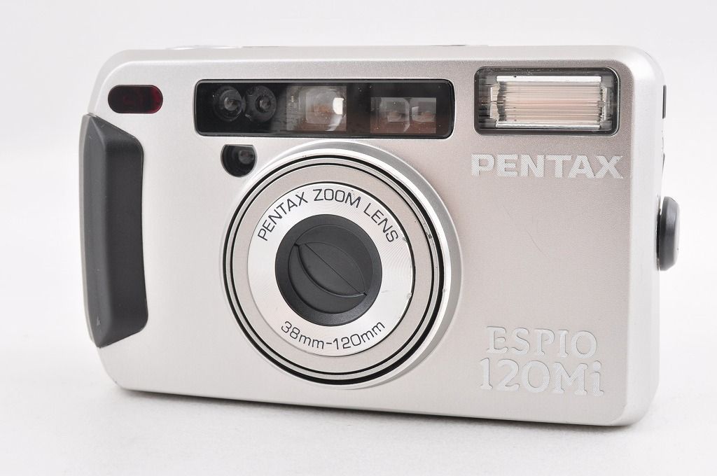 Pentax ペンタックス Espio 120Mi シルバー 38-120mm コンパクトフィルムカメラ