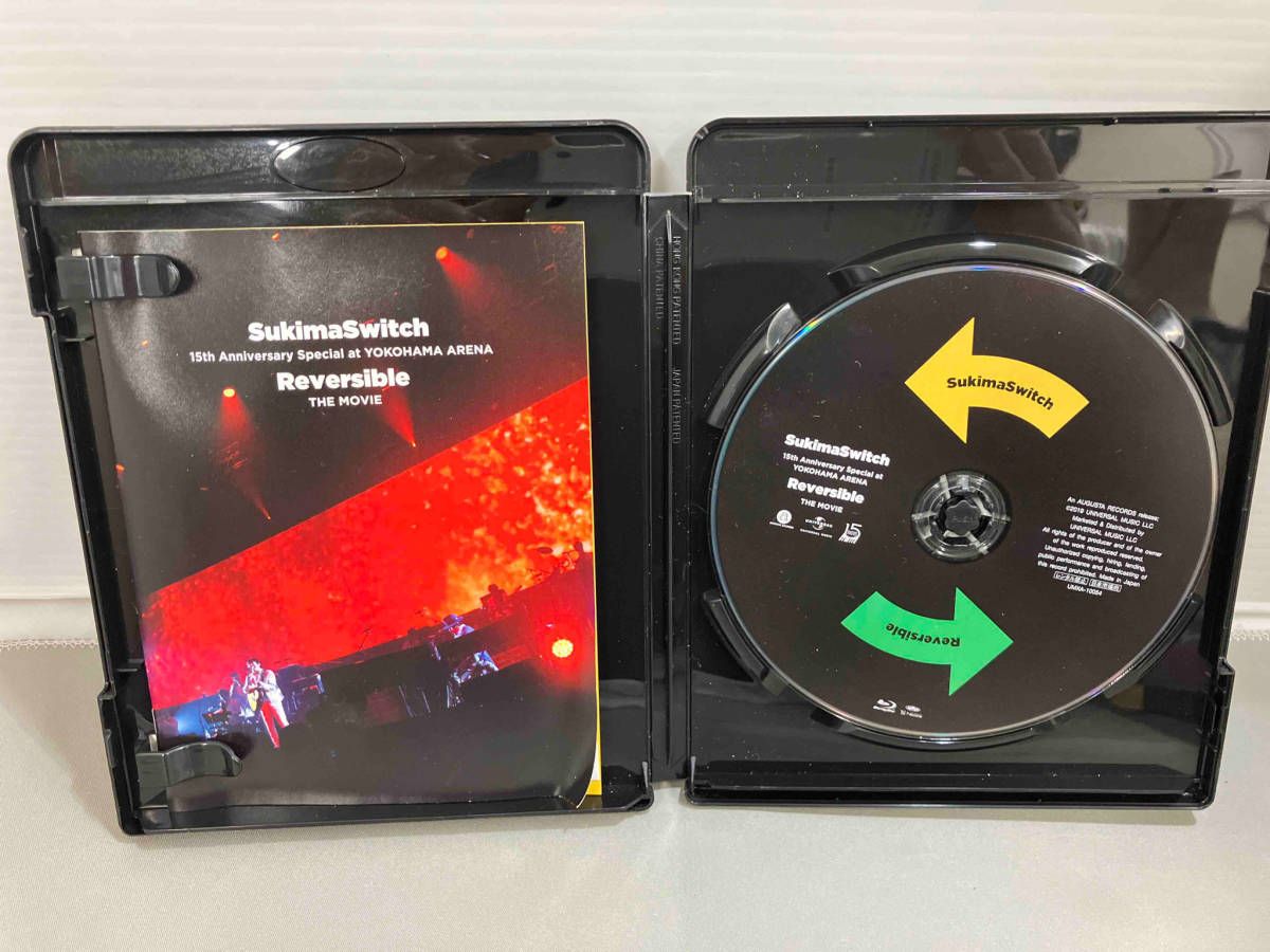 スキマスイッチ ～Reversible～　THE MOVIE　Blu-ray スキマスイッチ 15th Anniversary Special at YOKOHAMA ARENA