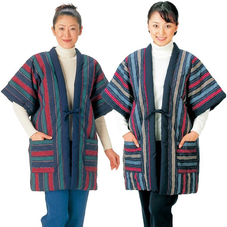 久留米紬織やっこ半天