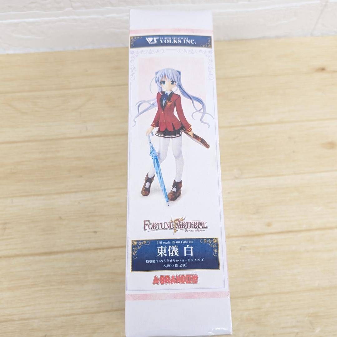 ボークス FORTUNE ARTERIAL 東儀 白 ガレージキット 未開封 ボークス FORTUNE ARTERIAL 東儀 白 ガレージキット 未開封