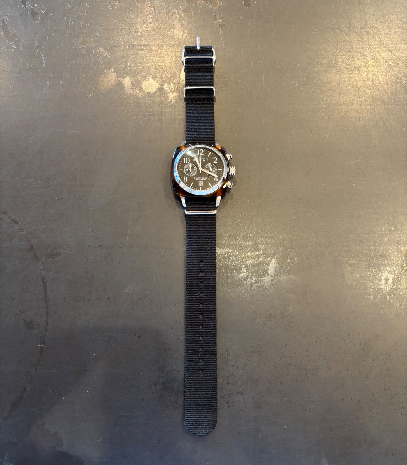 BRISTON クラブマスター クラシック クロノグラフ (展示品) (箱なし