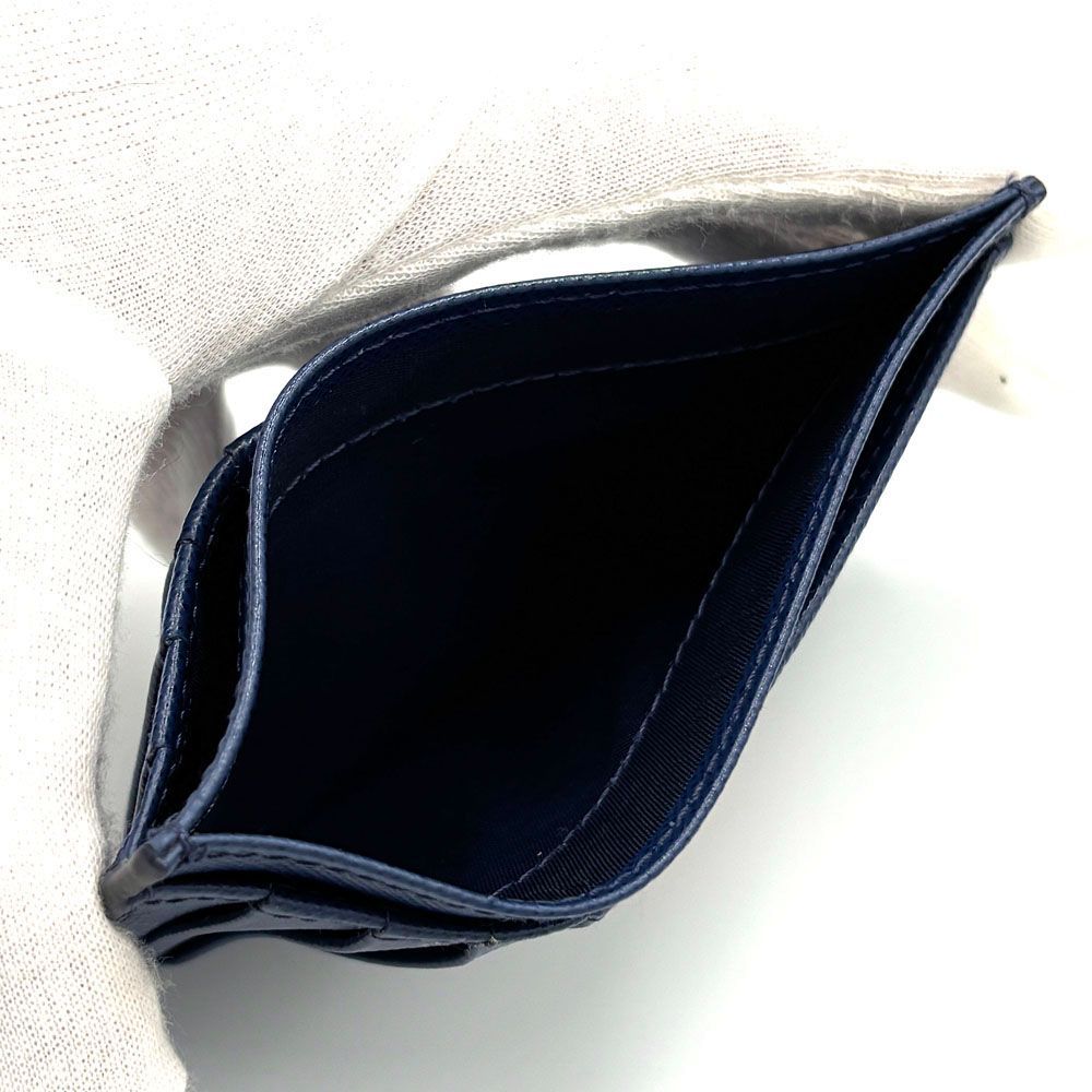 PRADA プラダ サフィアーノ レザー  名刺入れ　ネイビー PRADA （プラダ）男女兼用 名刺入れ