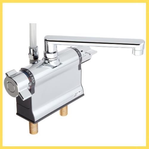 Happy-shops単品 KVK デッキ形サーモスタット式シャワー混合水栓  