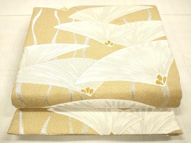 平和屋着物●六通柄袋帯　華飾　金銀糸　正絹　逸品　DAAX8715cm 平和屋着物○六通柄袋帯 華飾 金銀糸 正絹 逸品 DAAX8715cm