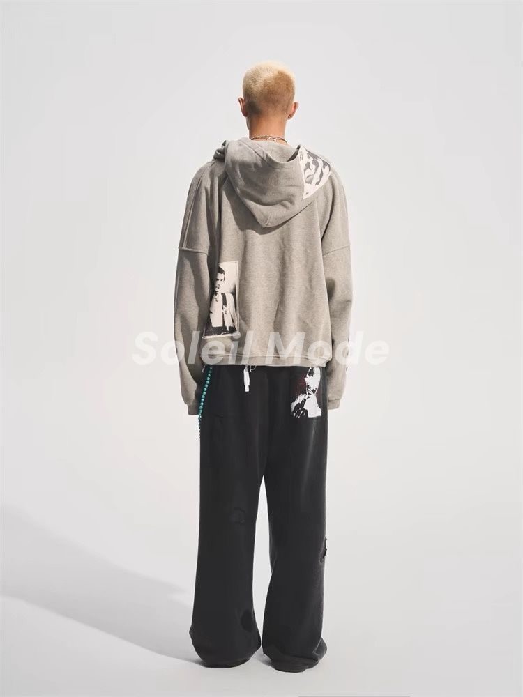 【bastard】PUNK PRINT APPLIQUE HOODIE ニキ bastard PUNK PRINT APPLIQUE HOODIE Niki | eBay