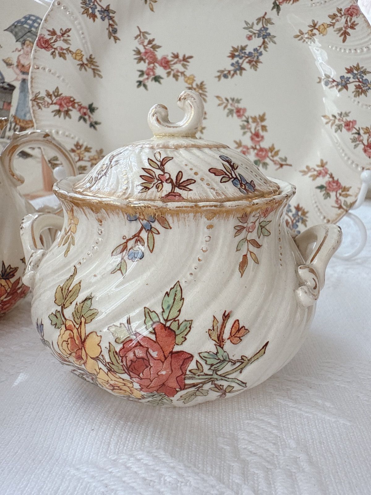 サルグミンヌ ルイ15世 シュガーポット シュクリエ フランスアンティーク